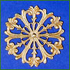 3948 Metal Ceiling Rose