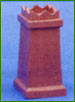 2946 Square Chimney 31x62mm